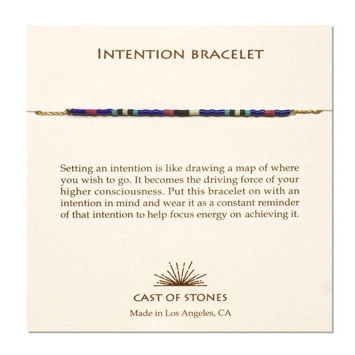 Intention Bracelet- Bright Tribal