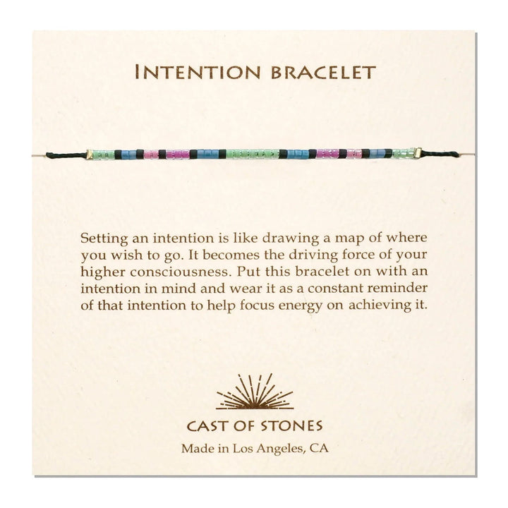 Intention Bracelet- Neon Pop