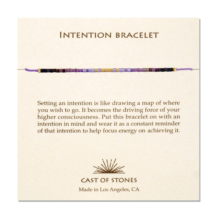 Intention Bracelet- Radiant Violet