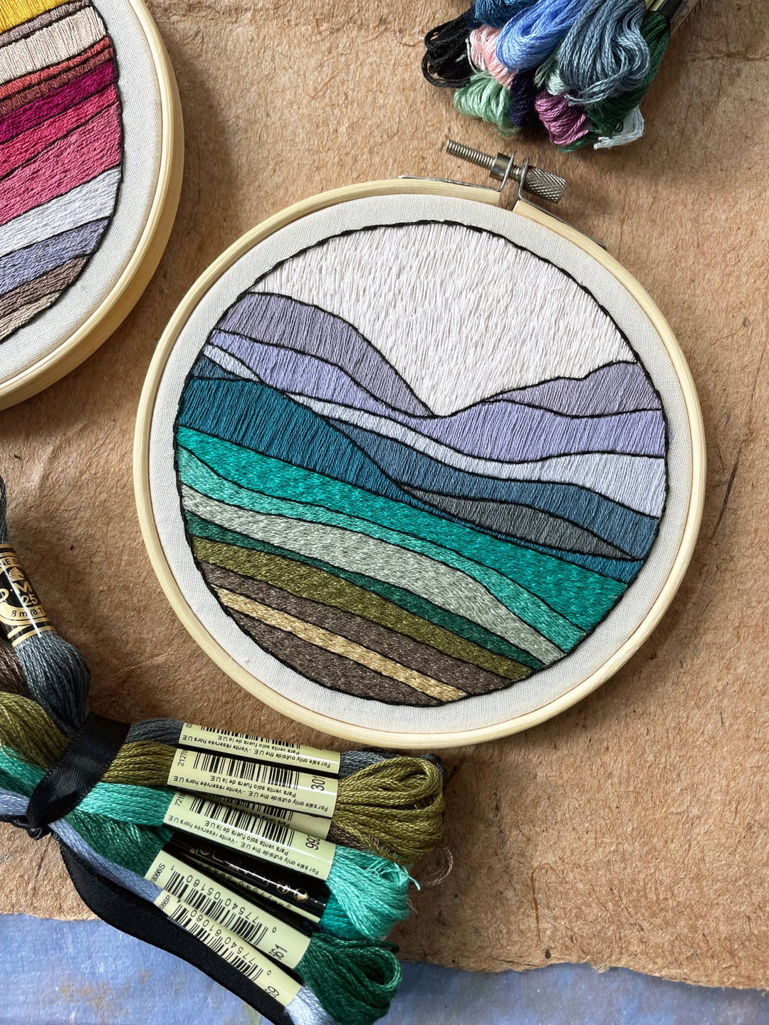 DIY Embroidery Kit- Landscape No.1