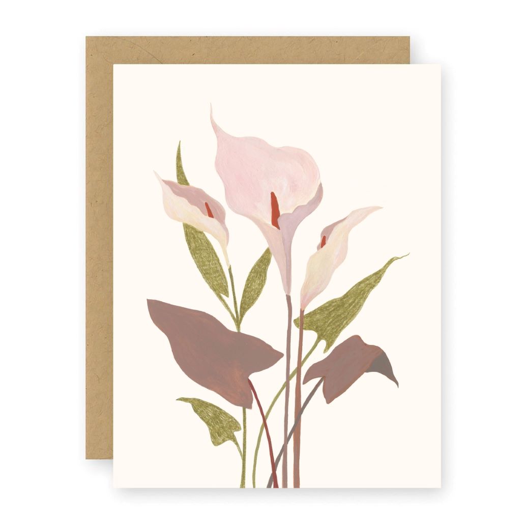 Lily Greeting Card
