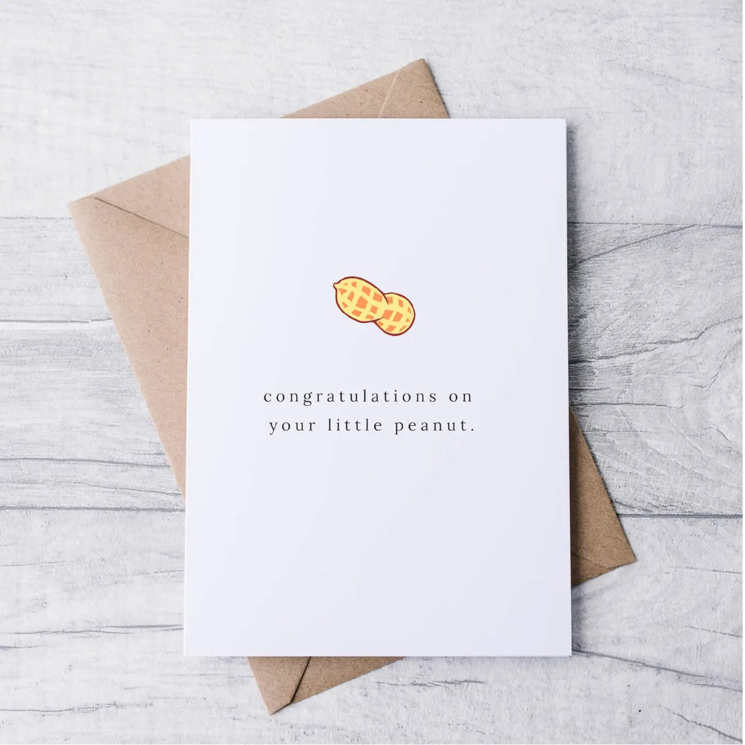 Little Peanut Congratulations Card