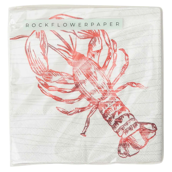 Lobster Decorative Cocktail Napkins