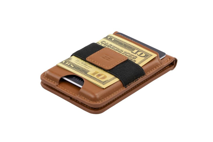 Garzini MagSafe Wallet Stand - Brown