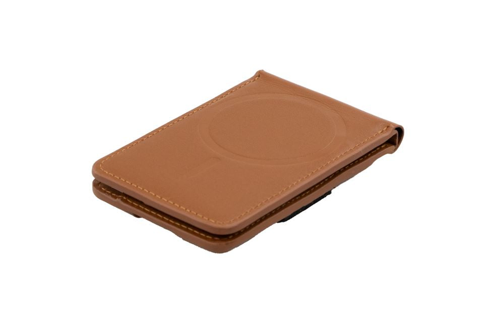 Garzini MagSafe Wallet Stand - Brown