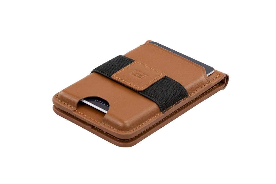 Garzini MagSafe Wallet Stand - Brown