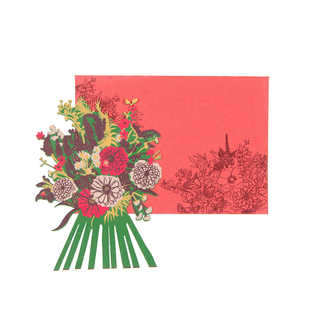 Marigold Bouquet Card