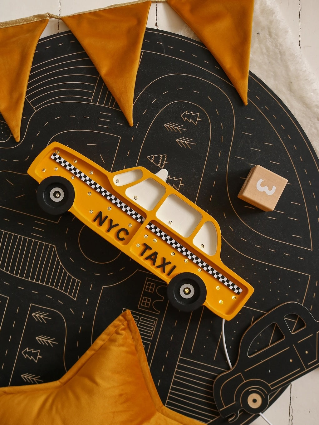 Little Lights NYC Taxi Lamp