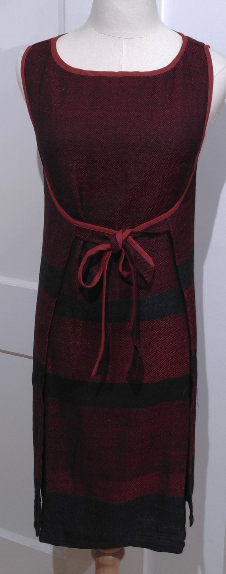 Naomi Wool Dress Red Multi