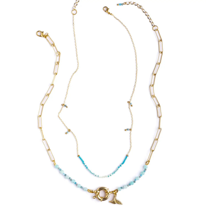 Big Ocean Layering Necklaces