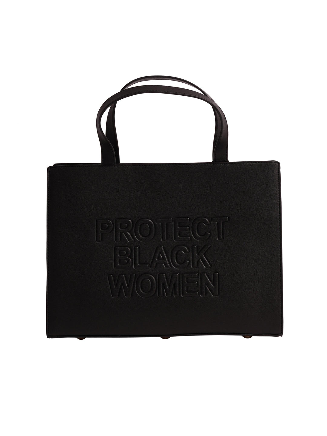 Protect Black Women Mini Bag- Vegan Black