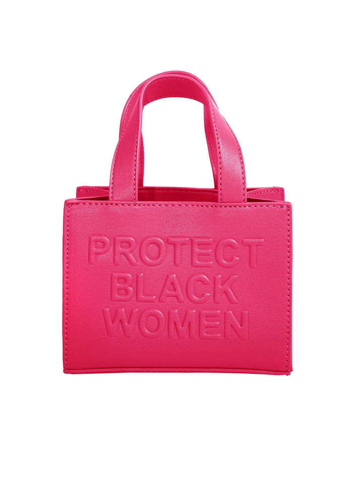 Protect Black Women Mini Bag- Vegan Blush