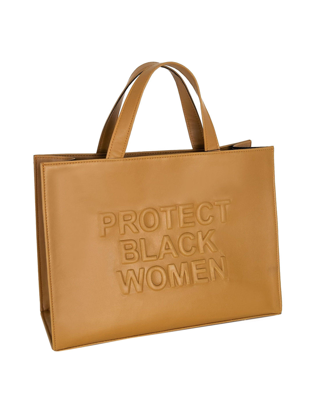 Protect Black Women Bag- Vegan Caramel
