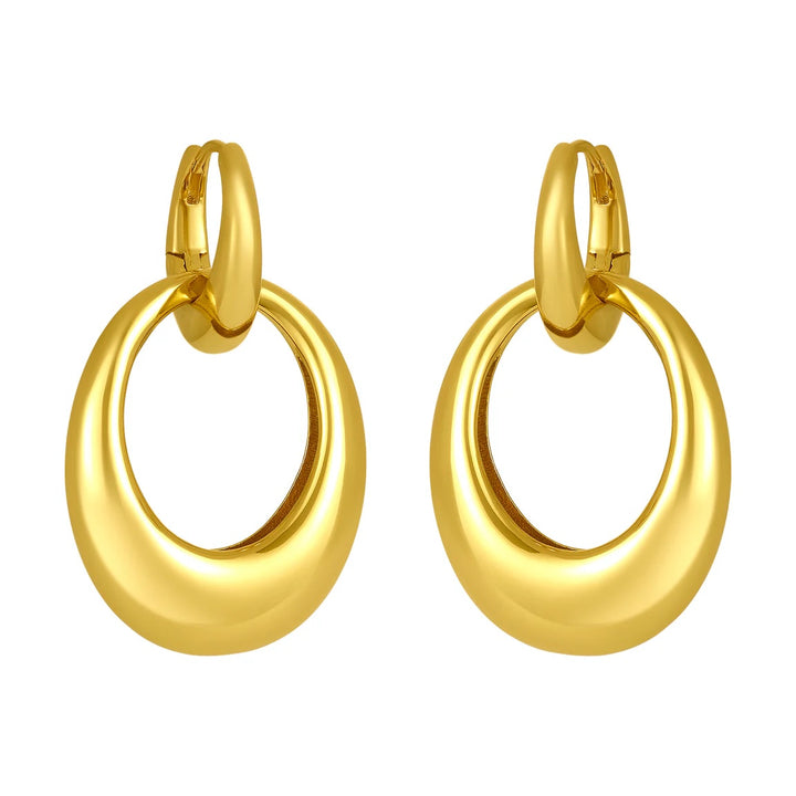 Petra Gold Hoop Earrings