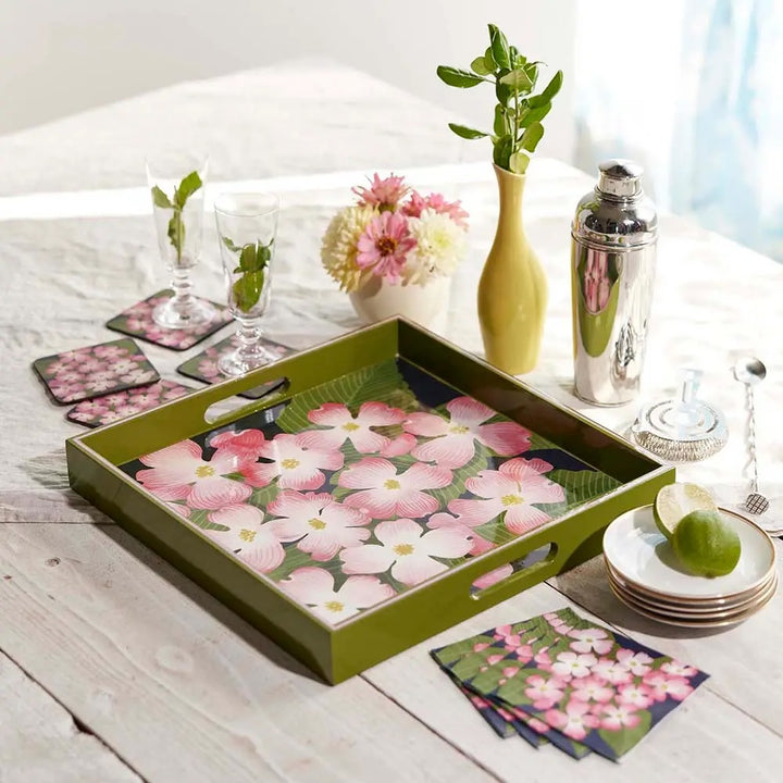 Pink Dogwood Tray