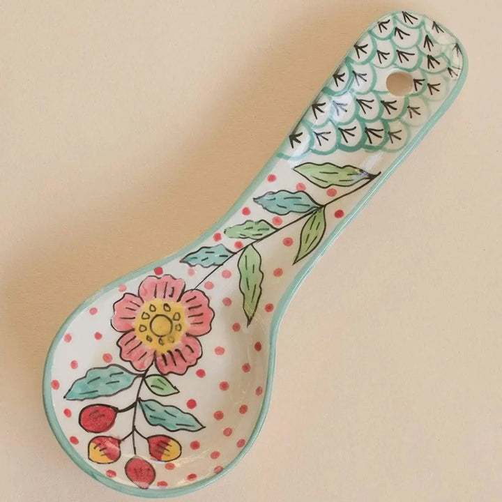 Poppy Petals Spoon Rest