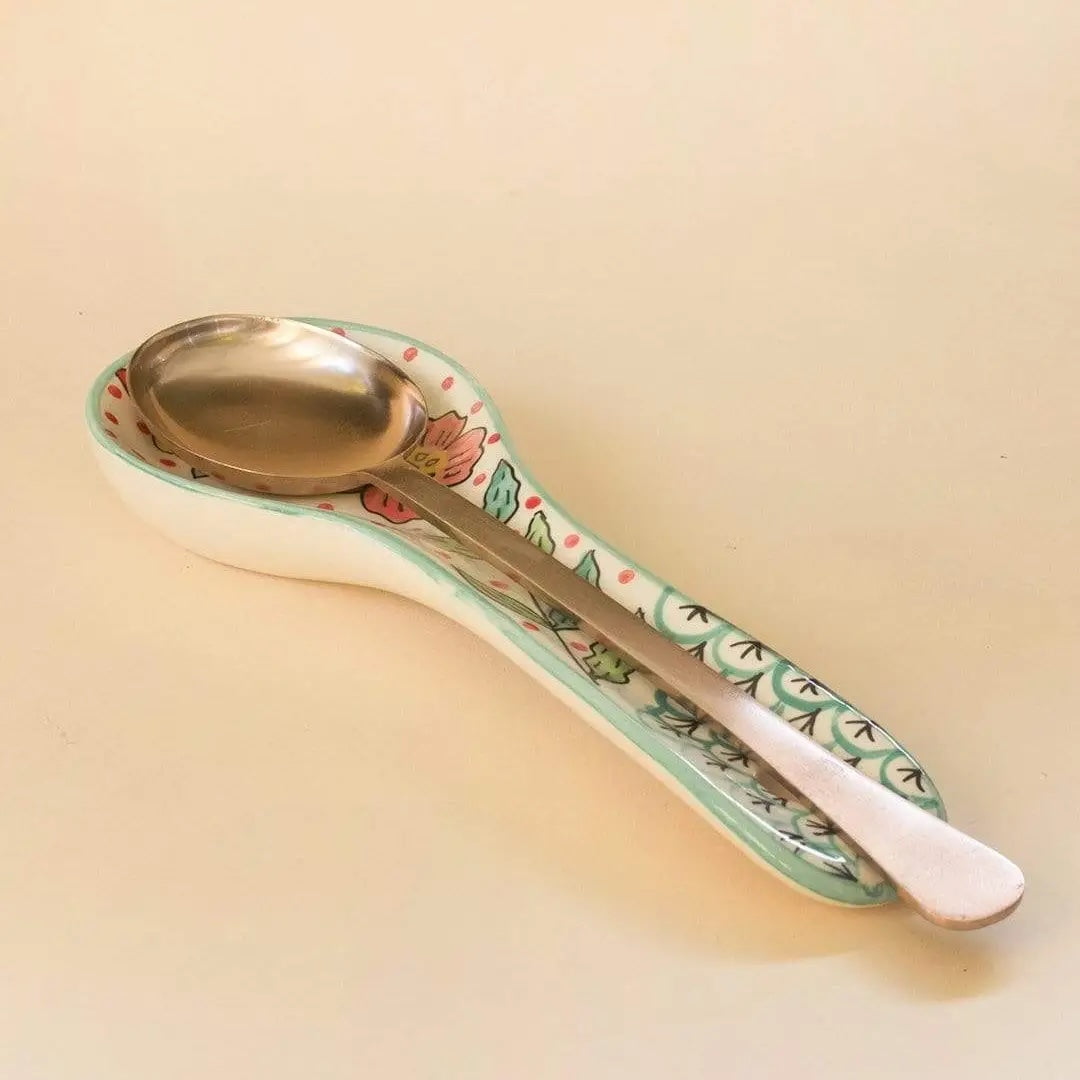 Poppy Petals Spoon Rest