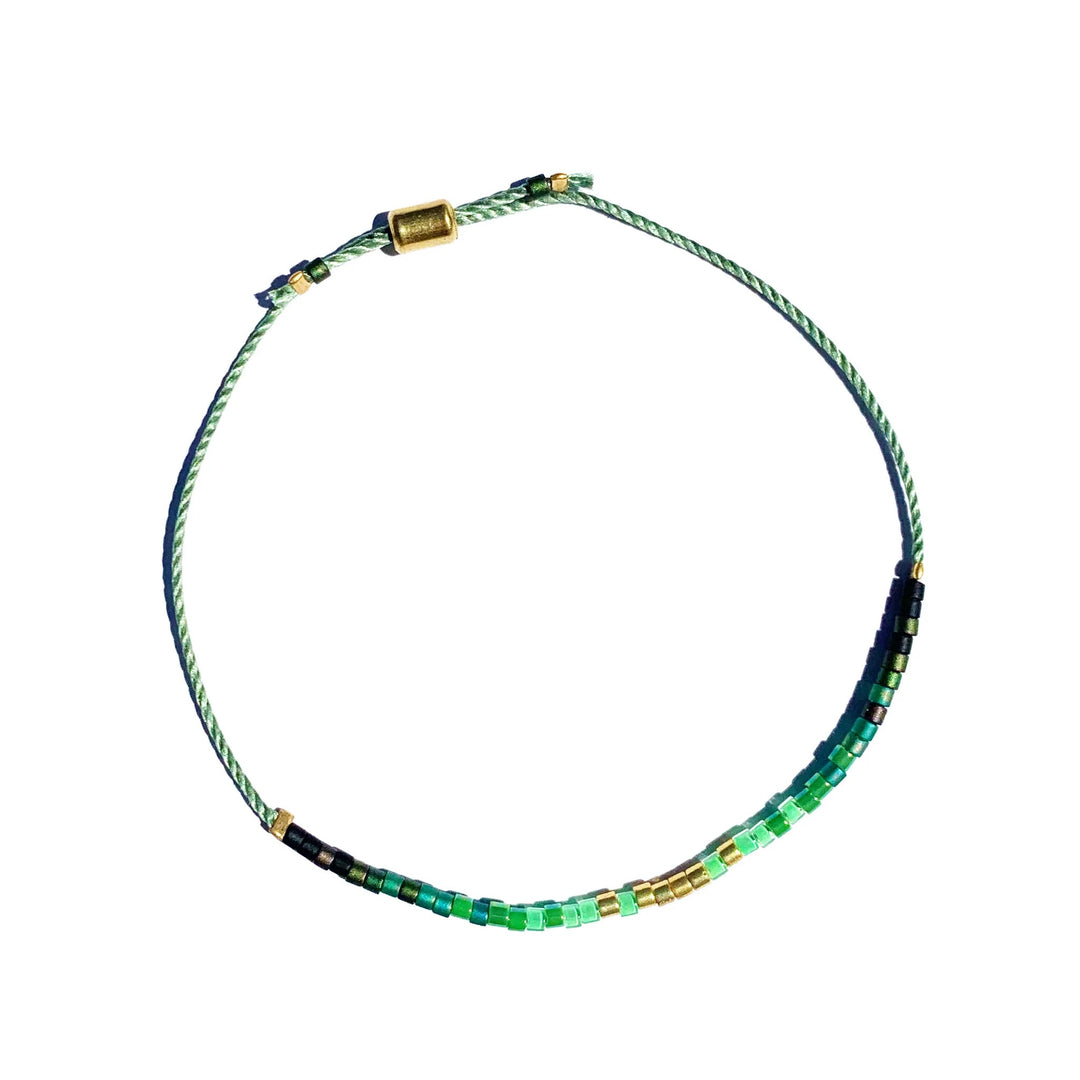 Intention Bracelet- Radiant Green