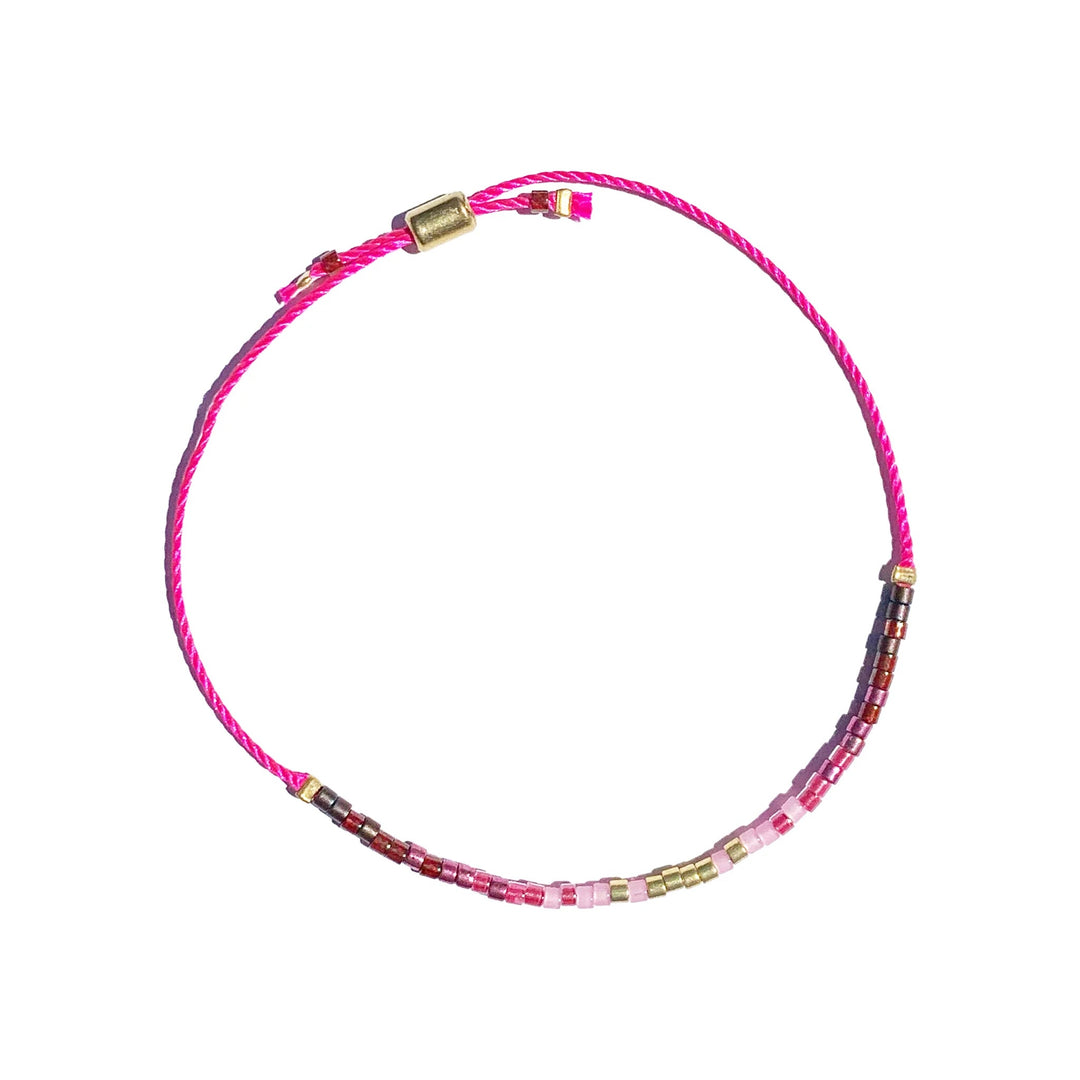 Intention Bracelet- Radiant Pink