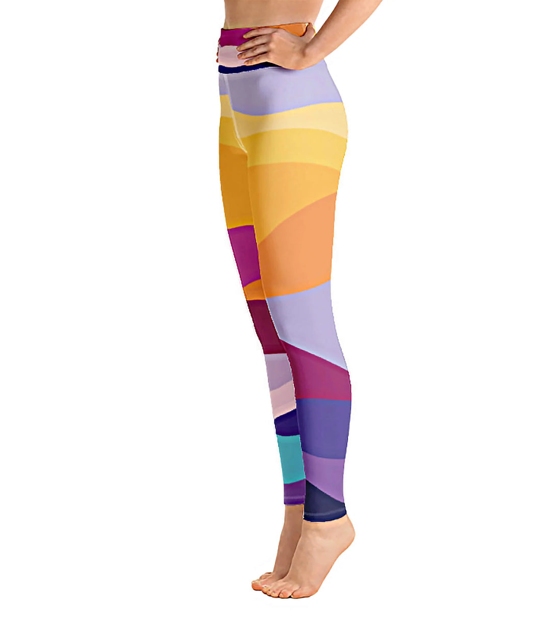 Yoga Leggings Rainbow