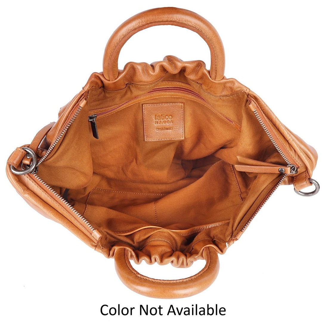Ramble Leather Tote - White