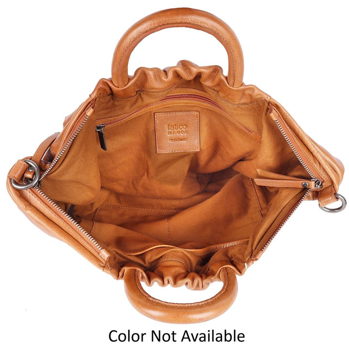 Ramble Leather Tote - White