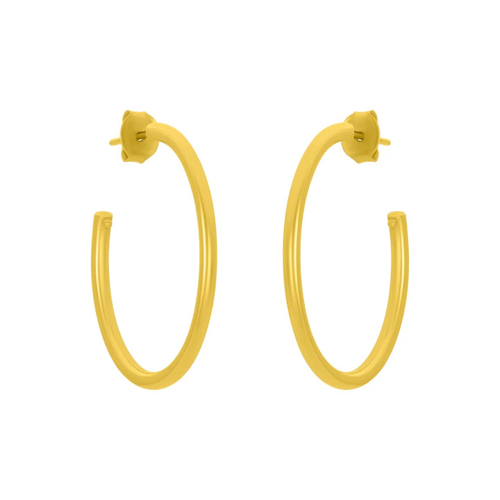 Robin Gold Hoop Earrings