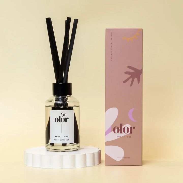 Rosa + Oud Reed Diffuser