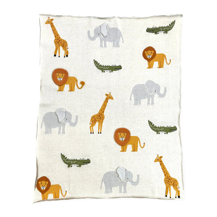 Savanna Baby Blanket & Lovey Gift SET (Organic)