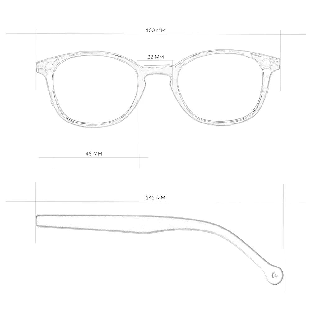 Sena Black Reading Glasses