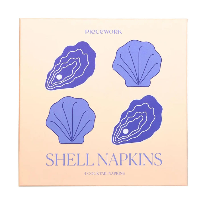 Shell Cocktail Napkins