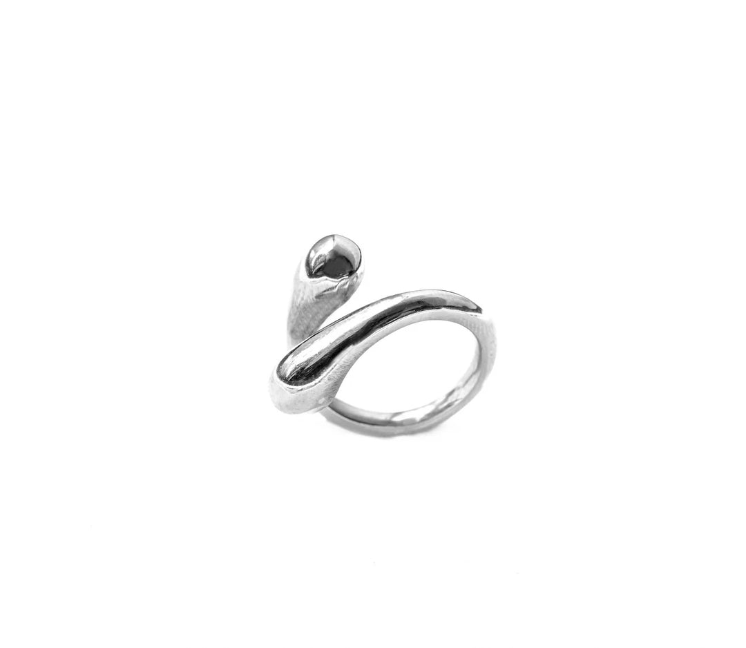 Silver Nile Loop Ring