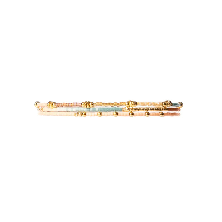 Beaded Stretch Bracelet- P/A/T