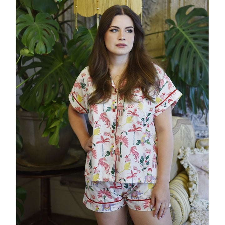 Sultan's Garden Print Summer PJs