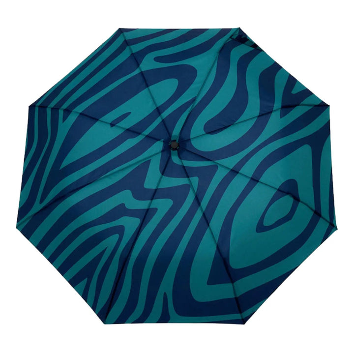 Swirl in Blue Duck Umbrella
