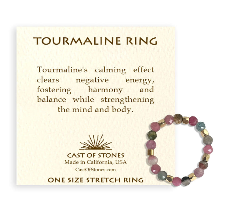 Tourmaline Gemstone Ring