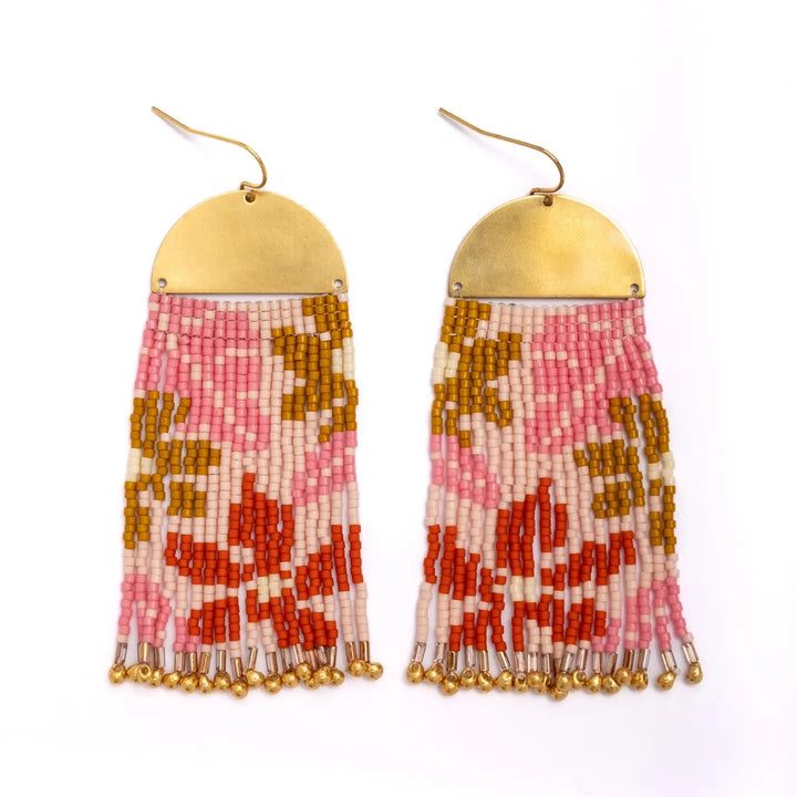 Tropical Fringe Earrings