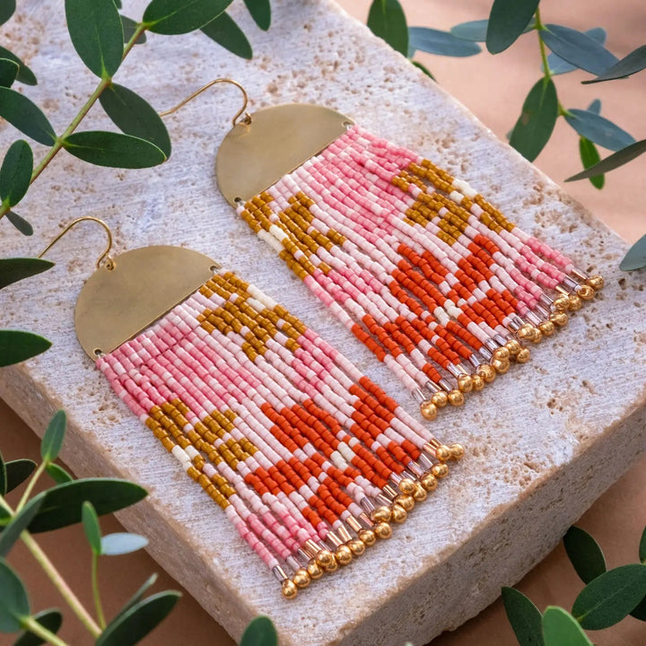 Tropical Fringe Earrings