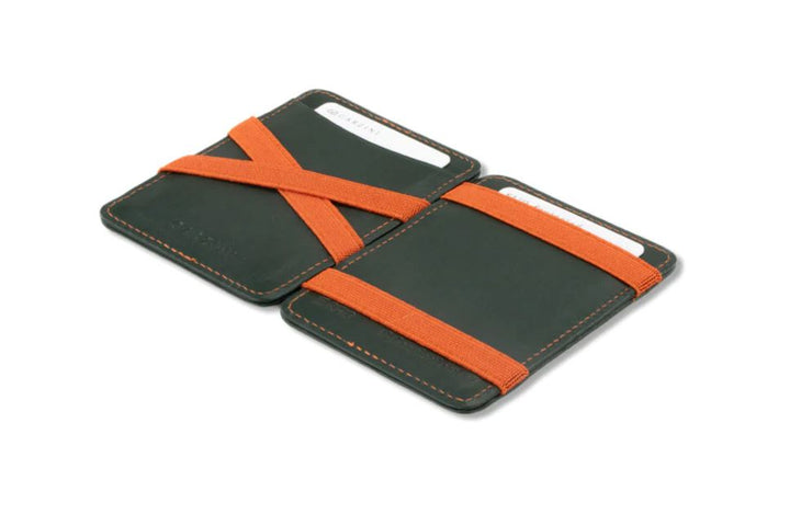 Garzini Urban Magic Wallet- Green & Orange