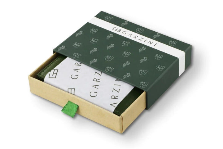 Garzini Vegan Cavare Magic Wallet -Cactus Green