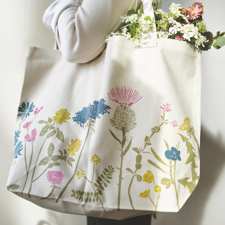 Wildflower Organic Tote Bag