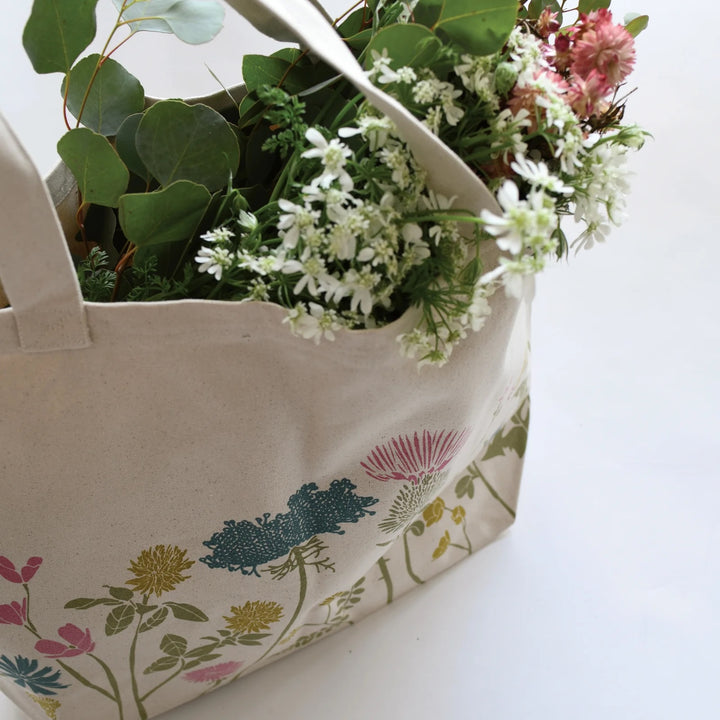 Wildflower Organic Tote Bag