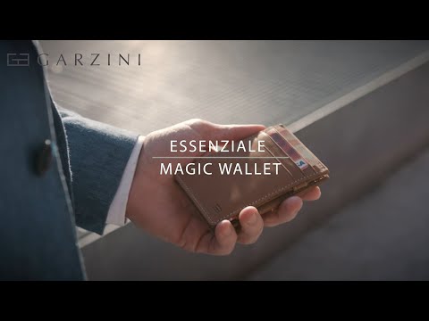 Garzini Essenziale Magic Wallet Airtag- Java Brown