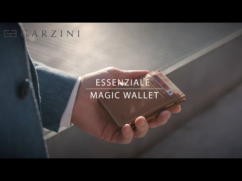 Garzini Essenziale Magic Wallet Airtag- Brushed Brown