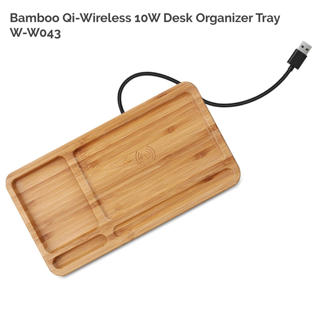 Bamboo Tray Charger
