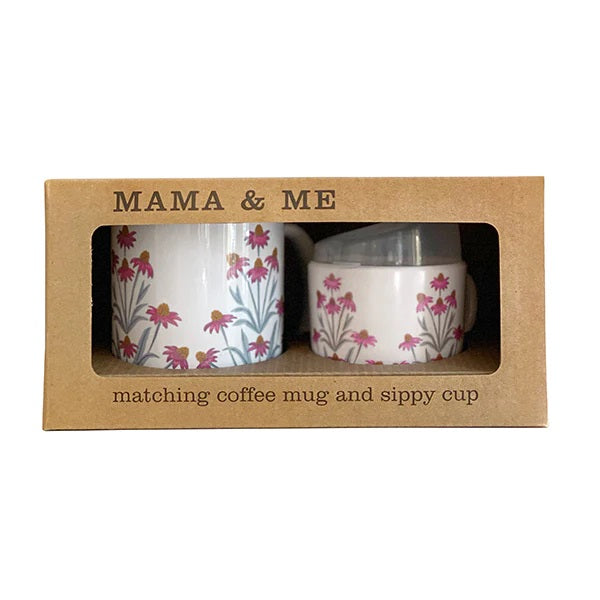 Coneflower Mama and Me Cup Set