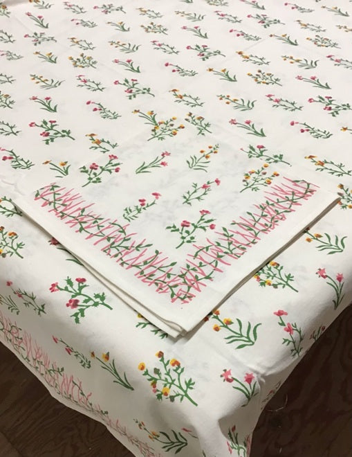 Botanical Print Tablecloth