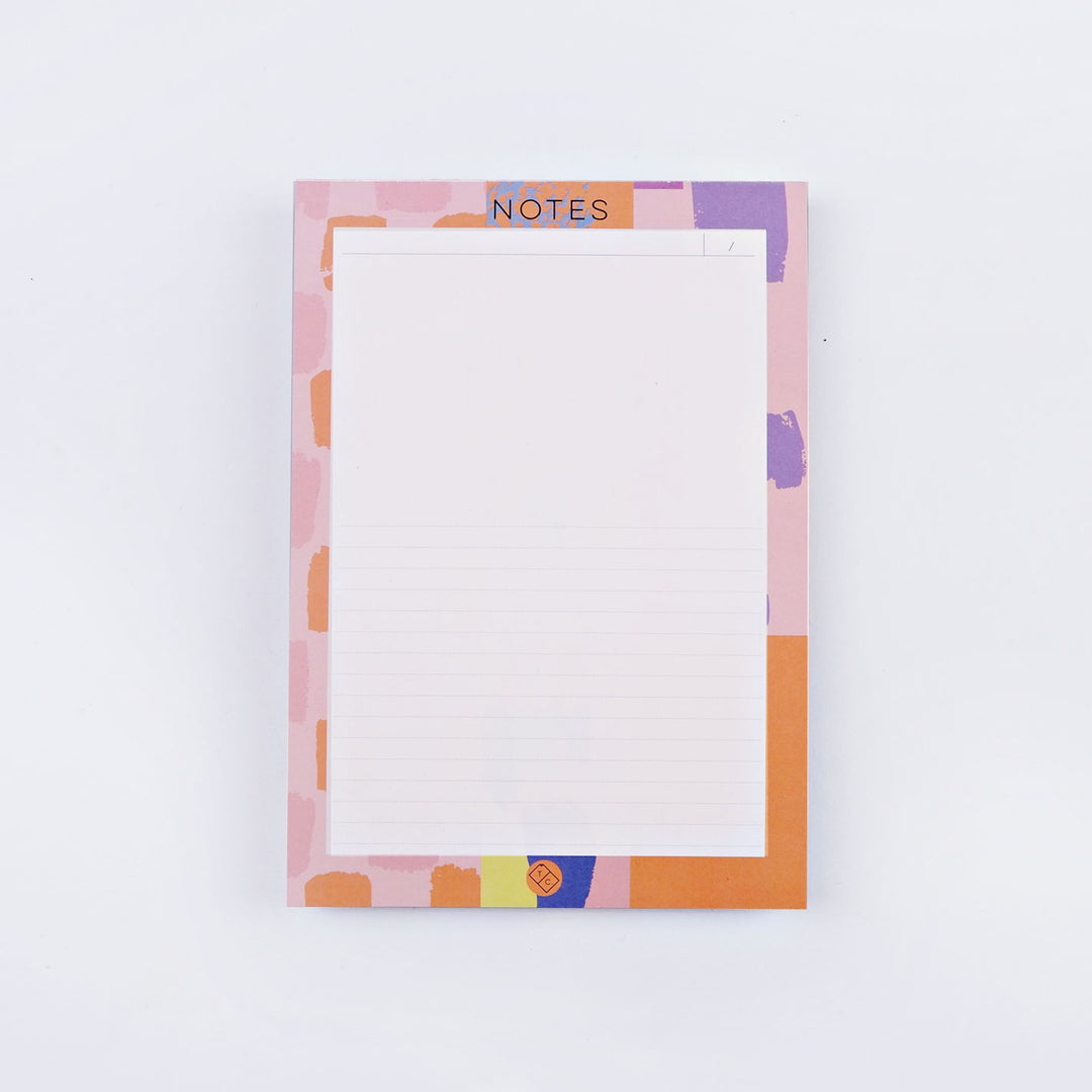 Pink Smudge Note Pad
