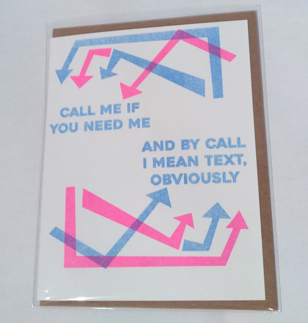 Text Obviously Card