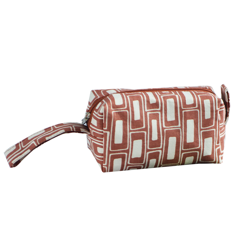 Cosmetic Case- Coral Small